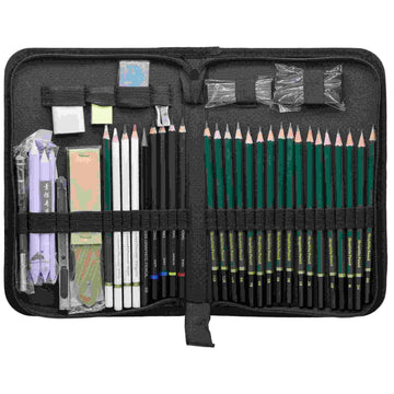 Premium Sketch Drawing Kit l Pack of 42 pcs